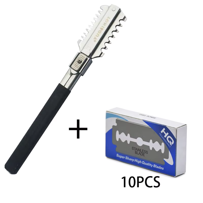 Men'S Grooming Trimmer - Double-Edge Scheren Kapsel Scheermes Messen Handleiding