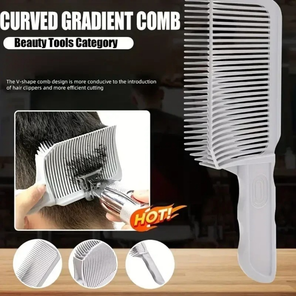 Hair Clipper Professional - Professionele kapper fade-kam, hittebestendige haarknipkam, blending-kam,