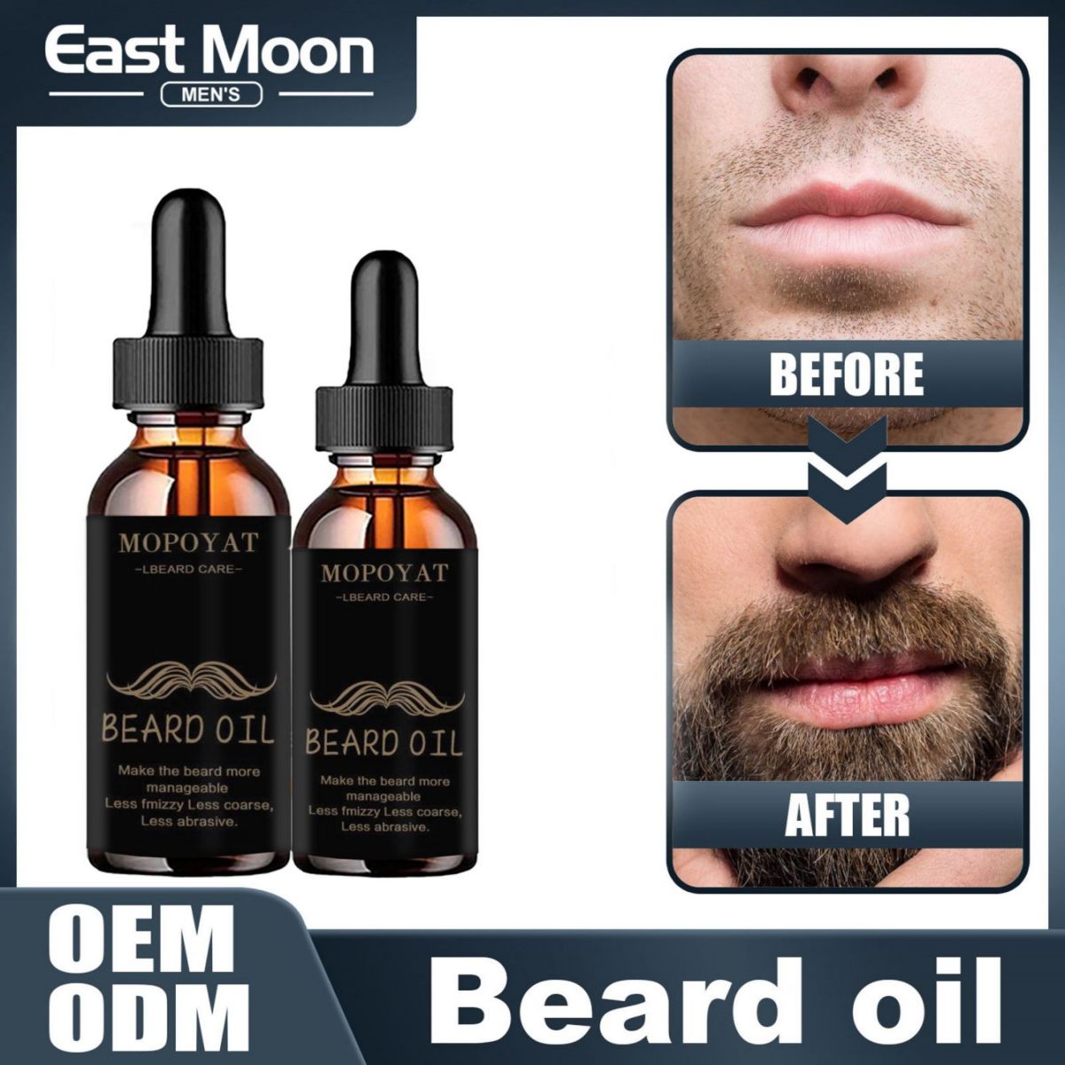 Mens Grooming Treatment - Groei Baard Olie Grow Baard Dikkere