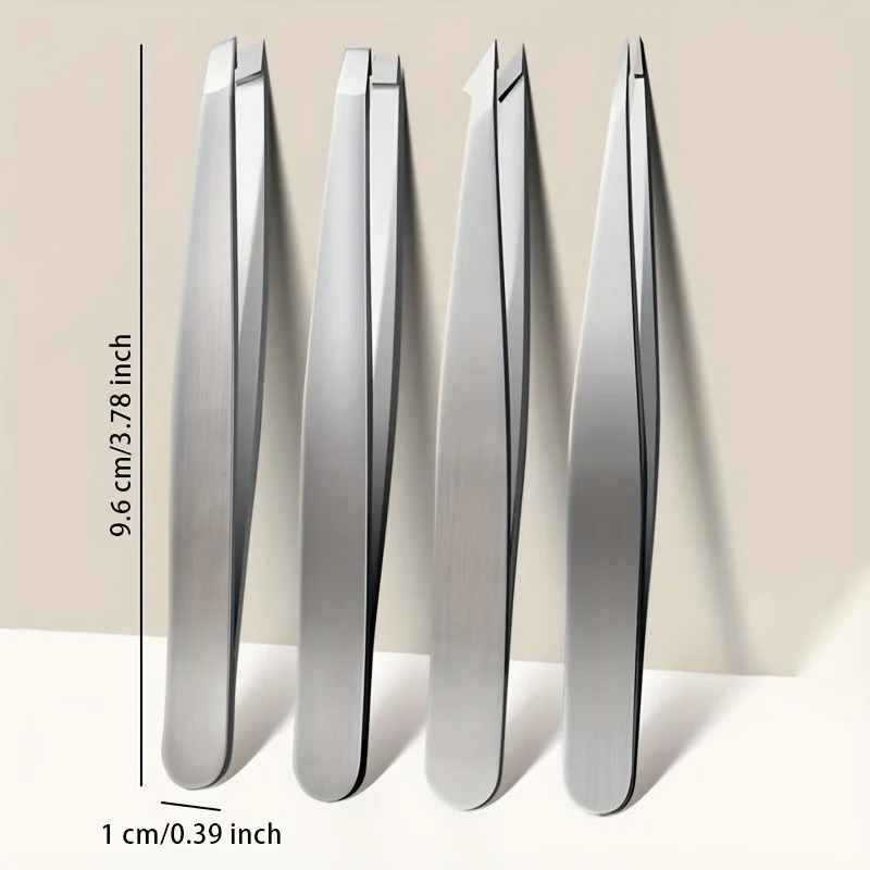 4-delige professionele pincets - Mens Grooming Treatment recensie en prijs