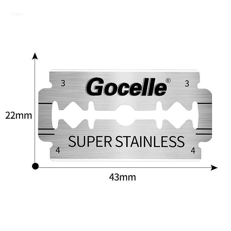 Double Edge Vintage Style roes - Men'S Grooming Eyebrow Trimming recensie en prijs